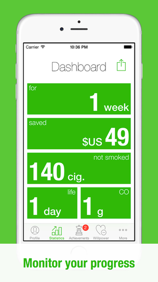 【免費健康App】Kwit 2 - quit smoking is game-APP點子