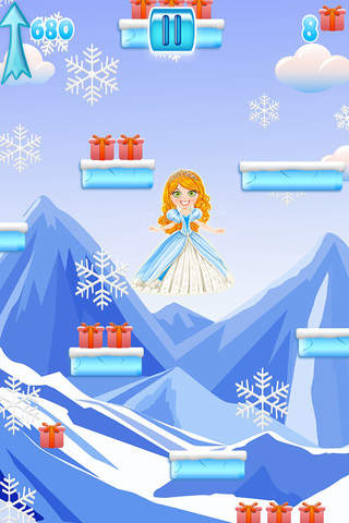 Fairy Winter Princess Bounce - Enchanted Realm of Four Kingdoms FREE screenshot 4