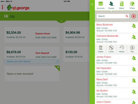 【免費財經App】St.George Banking Application for iPad-APP點子
