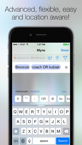 【免費社交App】Myne - advanced search for Twitter-APP點子