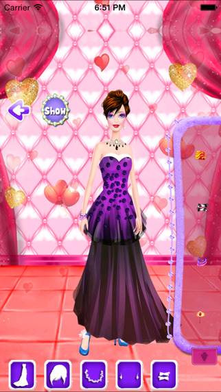 【免費遊戲App】Girl Prom Salon-APP點子