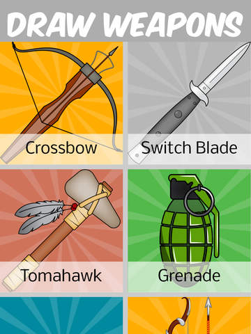 【免費教育App】How to Draw Weapons-APP點子