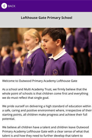 Outwood Primary Academy Lofthouse Gate screenshot 2