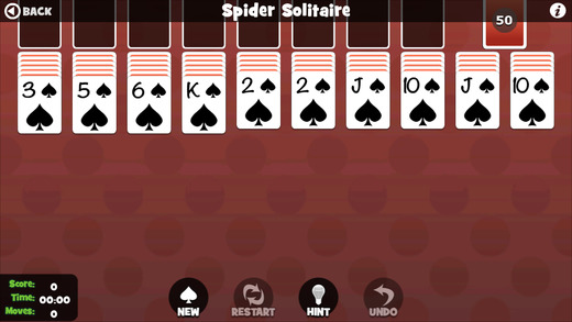 【免費遊戲App】Spider Solitaire Free (Pokima)-APP點子