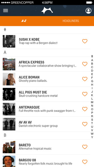 【免費音樂App】Roskilde Festival-APP點子