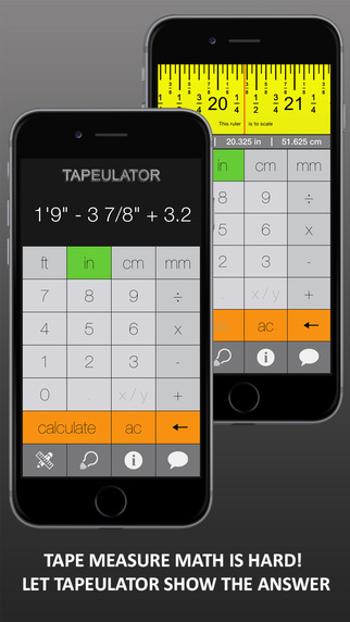 Tapeulator: Tape Measure Calculator