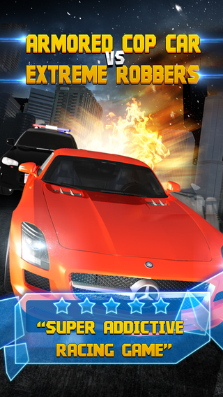 Amazing Armored Cop Chase - Police Car Racing Game