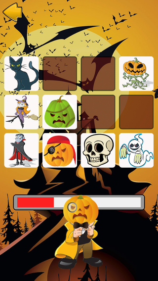 【免費遊戲App】Halloween Find The Pair-APP點子