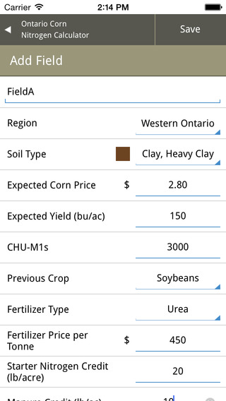 【免費工具App】Ontario Corn Nitrogen Calculator-APP點子