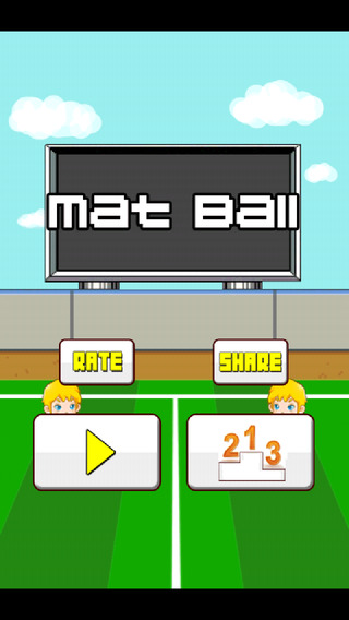 【免費遊戲App】FootBall-Mat Two balls-APP點子