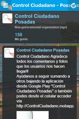 Control Ciudadano Posadas screenshot 2