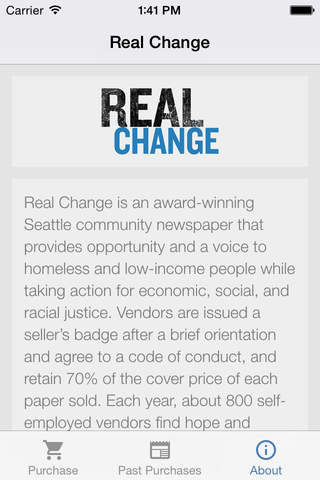 Real Change News screenshot 4