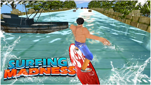 【免費遊戲App】Surfing Madness - Free ( 3d Sports Game )-APP點子