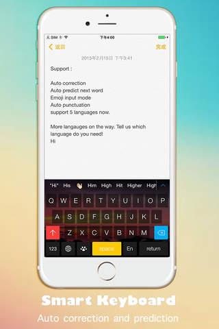Cool Keyboard Free – Design Color Themeboard & Cool Font for iPhone and iPad screenshot 2