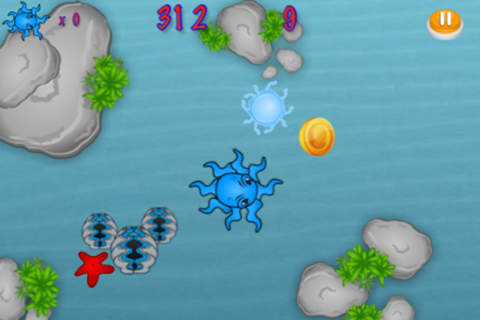 Protect Octopus Treasure: Deep Sea Ocean Water Hunt For Pirate Gold screenshot 3