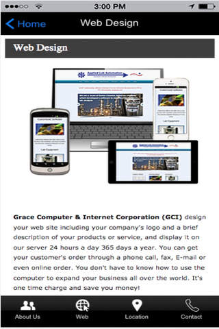 Grace Computer Internet screenshot 2