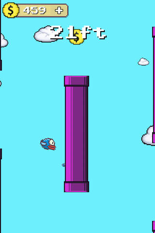 Flappy Hero Fly High screenshot 2