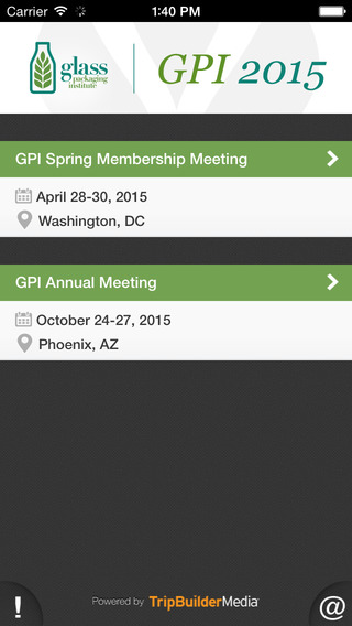 GPI Meetings 2015