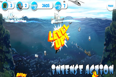 Sub-A-Tap Submarine 2D screenshot 2