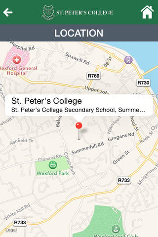 St. Peter's College Wexford screenshot 4