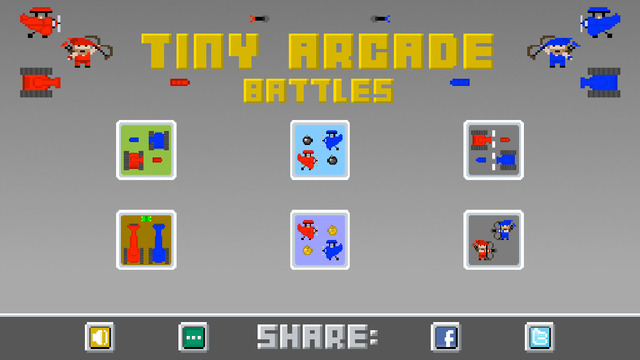 【免費遊戲App】Tiny Arcade Battles-APP點子