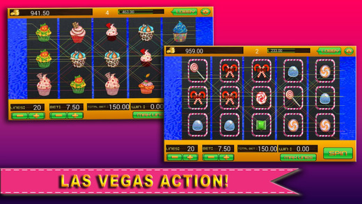 【免費遊戲App】Aaaah! Candy Soda Sweet Slots Casino Mania - Yummy Cash Jackpot Party-APP點子