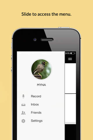 Myna - Secure Voice Messaging screenshot 4