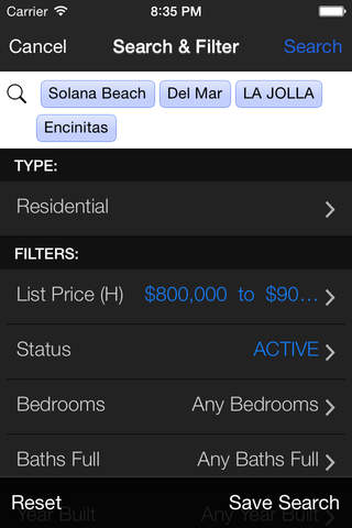 Sandicor - San Diego County Real Estate & Property Search screenshot 4