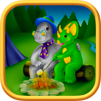 Dino-Buddies™ – Los Campistas Felices eBook App Interactivo (Spanish) LOGO-APP點子