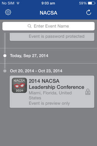 NACSA Leadership Conference screenshot 2