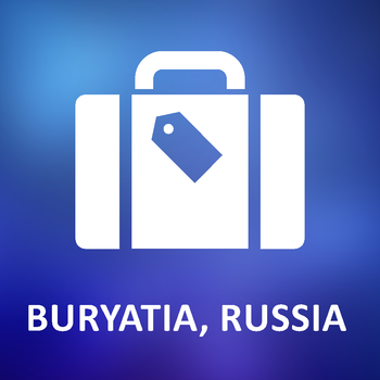 Buryatia, Russia Offline Vector Map 交通運輸 App LOGO-APP開箱王