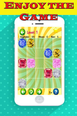 Matching  Diamond Color Pair Connecting Games  Flow - Free Game For Kidz screenshot 3