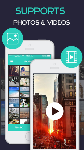 【免費社交App】Snap Pic for Snapchat - Free Snapup Upload Photo & Video from Camera Roll-APP點子
