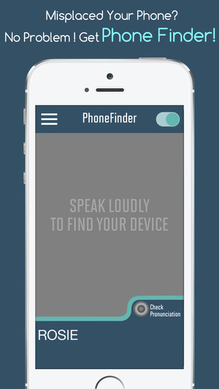 PhoneFinder Pro - Find your lost phone by Shouting in Microphone for iPhone iPad
