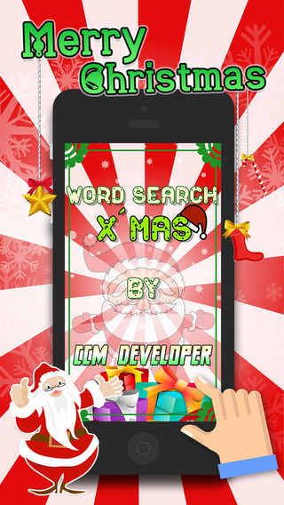 Word Search Merry Christmas X’Mas
