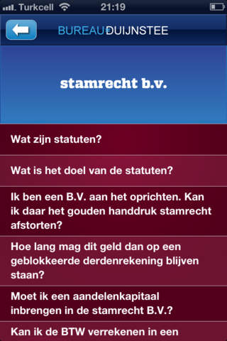 Stamrecht App screenshot 3