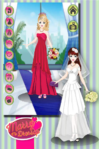 Merry Me Wedding Free Dress Up screenshot 2