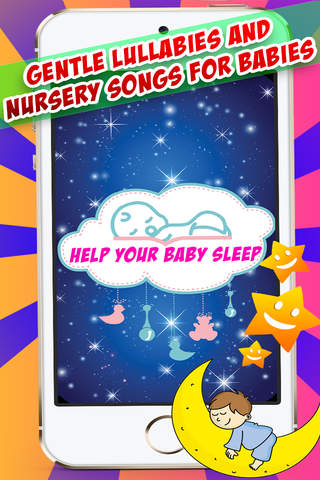 Baby Lullabies - Lullaby songs, sleepy sounds and white noise for children screenshot 2