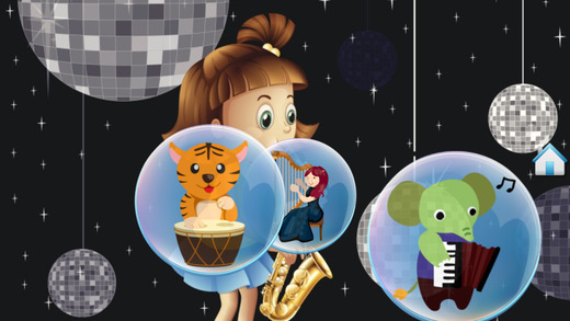 【免費教育App】Music Bubbles for Toddlers and Kids : Musical Instruments and sounds ! FREE-APP點子