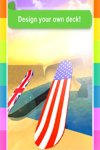 Free 3D Skateboard Surfer Game screenshot 4
