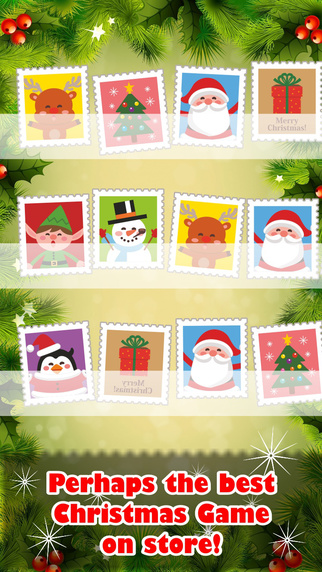 Christmas Stamps Collection - Friendly Matching Game For Winter Holidays