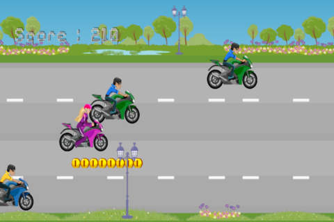 Pretty Girl Highway Rider screenshot 2