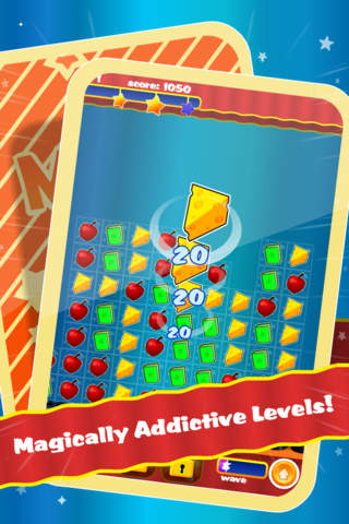 Magic Hat - Free Collapse Match-3 Puzzle Game screenshot 2