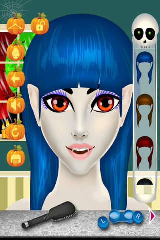 Monster Halloween Spa Salon – Dress up & Makeover Girls like a Horror Giant for Halloween Party screenshot 3