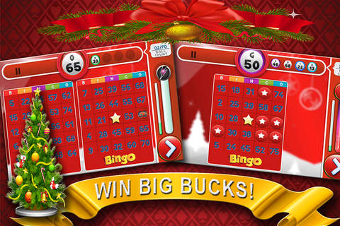 Aaaah! Christmas Bingo Blitz Rush for Casino Jackpot Riches screenshot 3