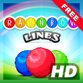 Rainbow Lines HD FREE LOGO-APP點子