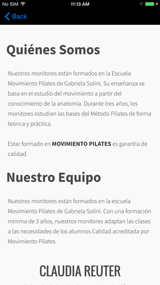 【免費商業App】Pilates Studio Sevilla-APP點子