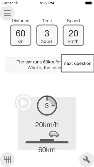 【免費教育App】FindSpeed distance-time-speed with animation-APP點子