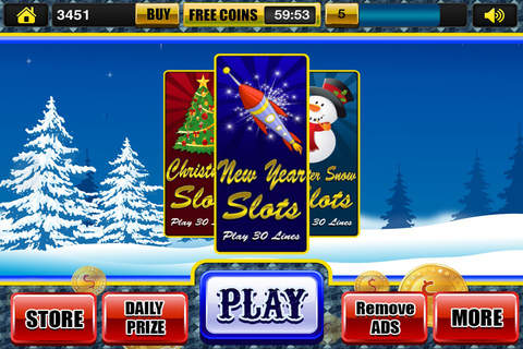 A Lucky Holiday Party Jackpot Mania - Play Top Vegas Slots Games Free screenshot 3