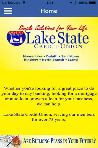 Lake State Credit Union screenshot 2
